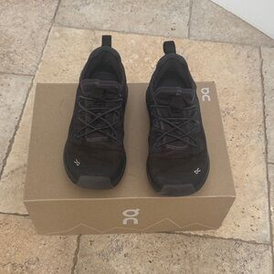 On Running kids cloudleap Black Athletic Shoes